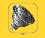 Halogen low voltage landscape lamp Mr-16