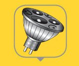 Halogen low voltage landscape lamp Mr-16